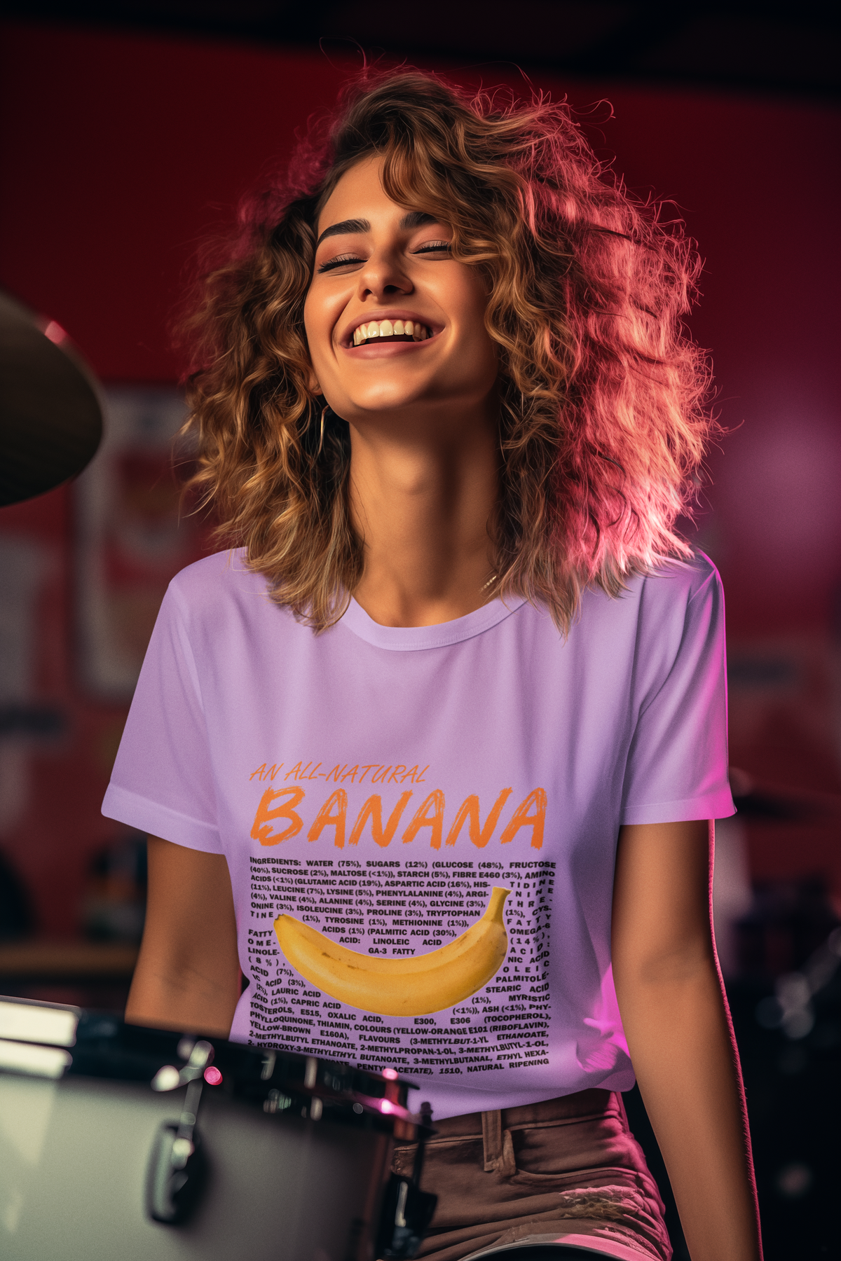All Natural Banana – Unisex Oversized T-Shirt