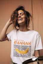 All Natural Banana – Unisex Oversized T-Shirt