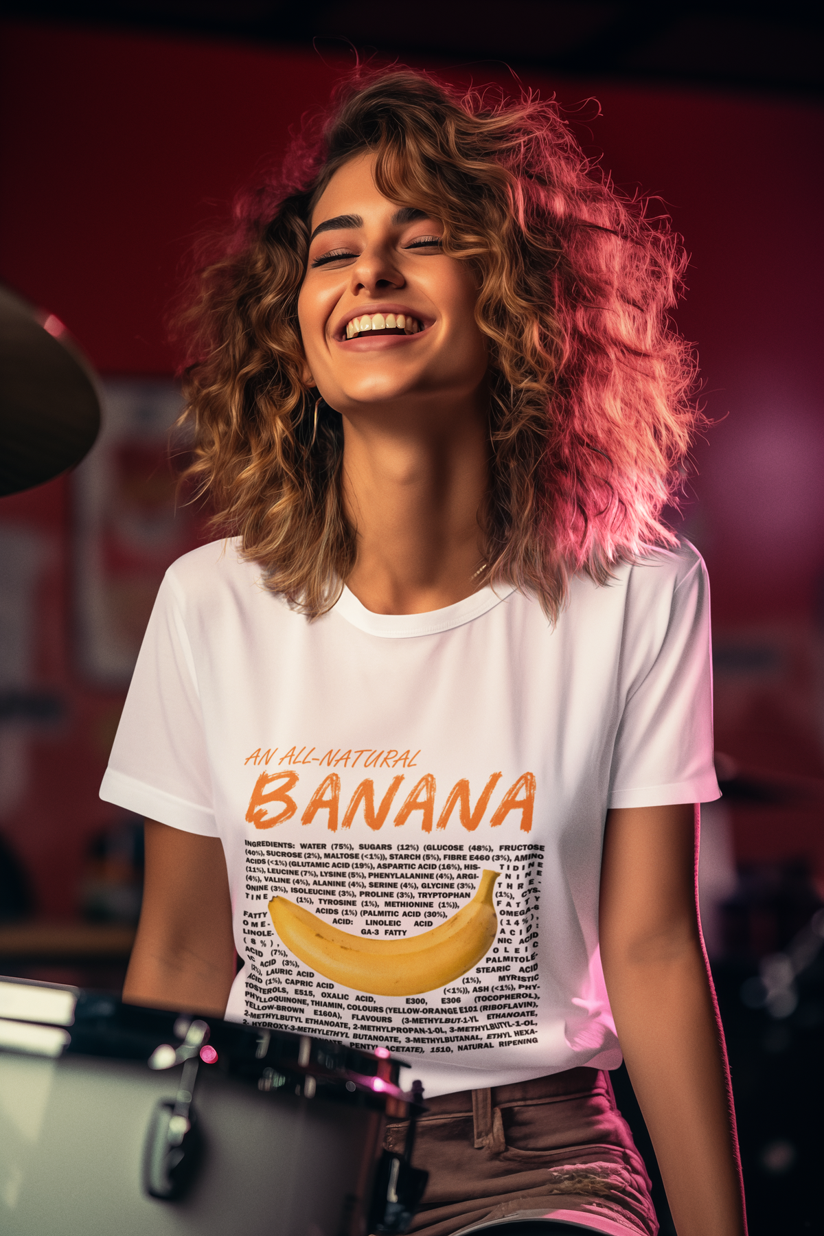 All Natural Banana – Unisex Oversized T-Shirt