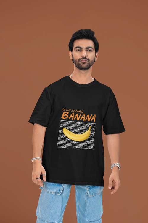 All Natural Banana – Unisex Oversized T-Shirt