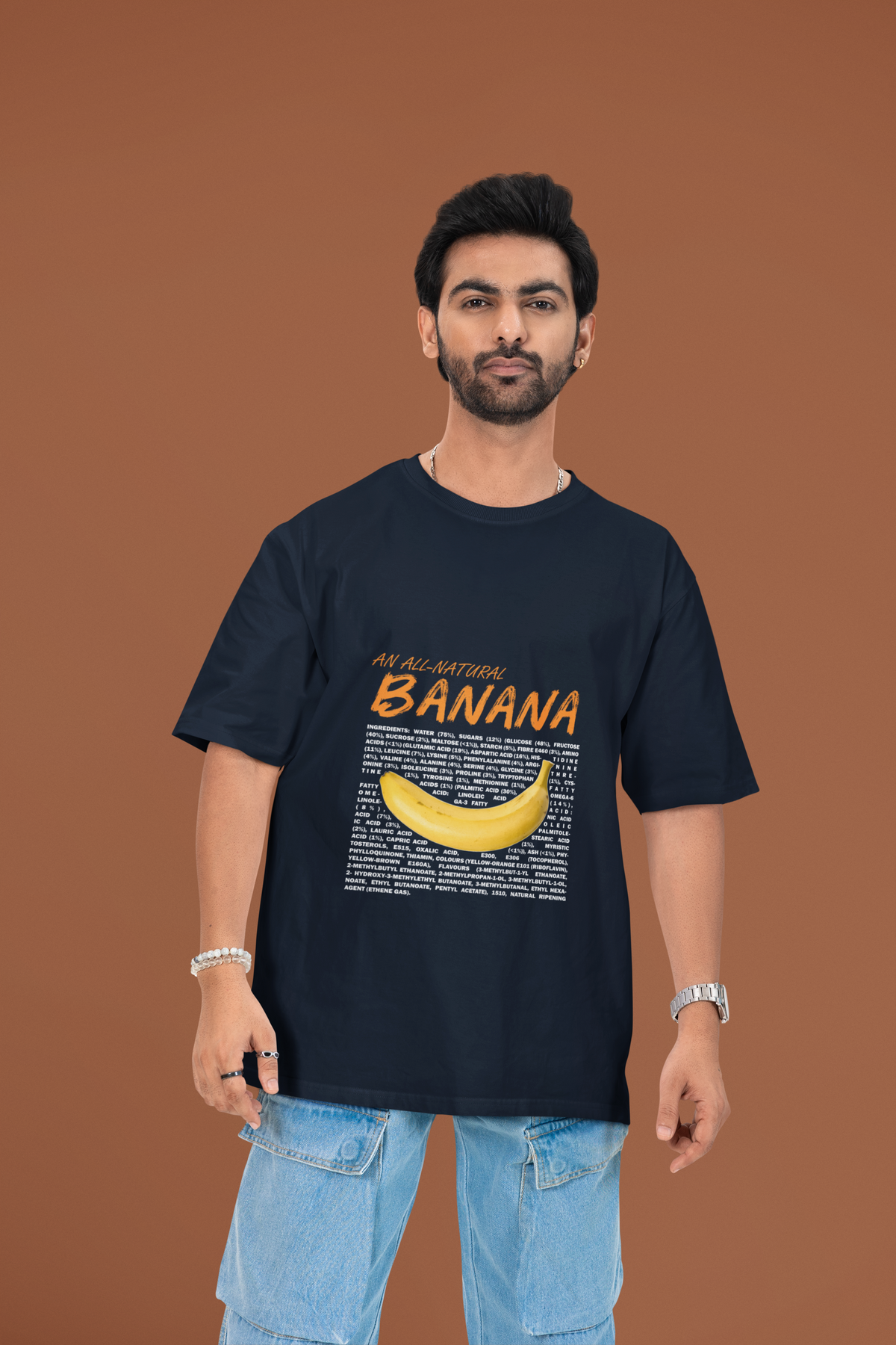 All Natural Banana – Unisex Oversized T-Shirt