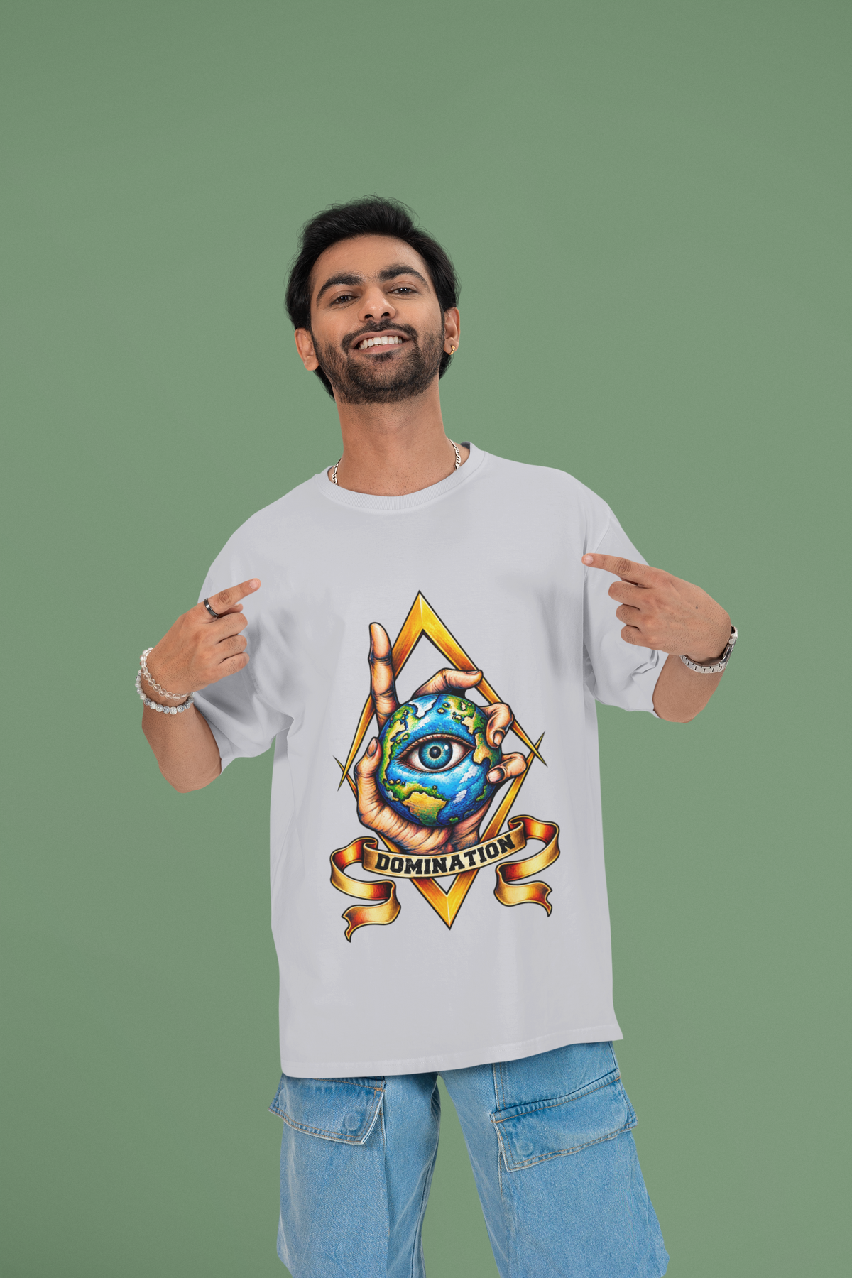 DOMINATION — Unisex Oversized Standard T-Shirt