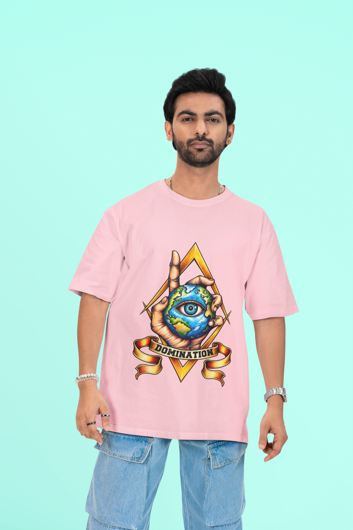 DOMINATION — Unisex Oversized Standard T-Shirt