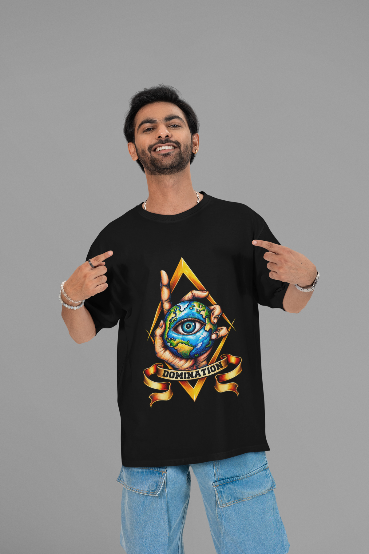 DOMINATION — Unisex Oversized Standard T-Shirt