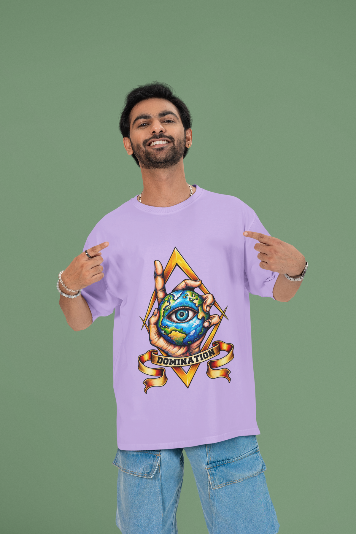 DOMINATION — Unisex Oversized Standard T-Shirt