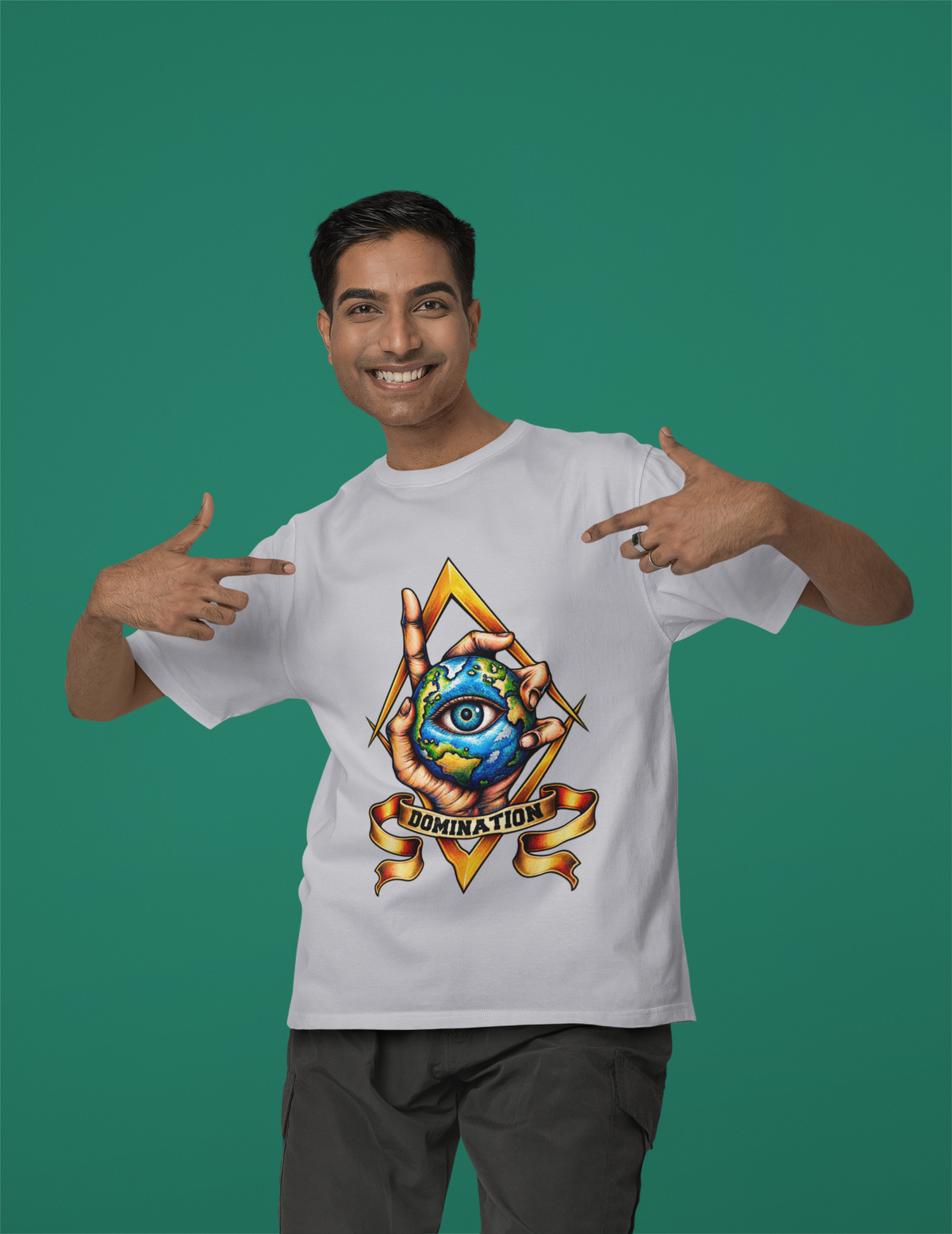 DOMINATION — Unisex Oversized Standard T-Shirt