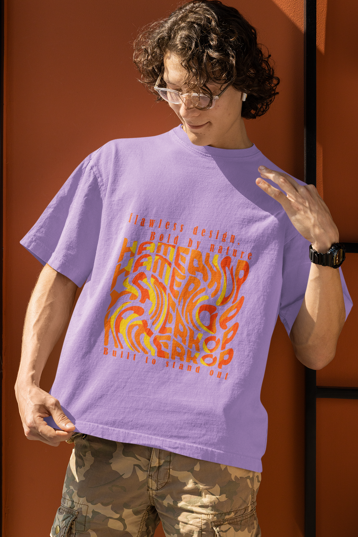 Signature Brand Unisex Oversized T-Shirt