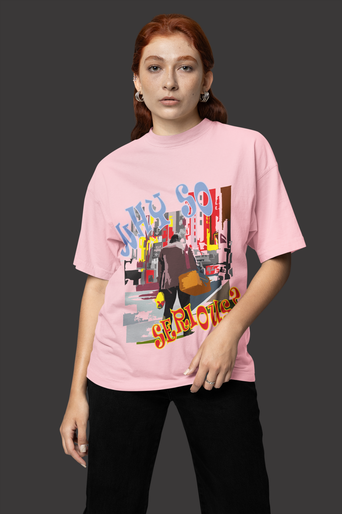 Joker Unisex Oversized T-Shirt